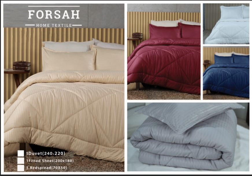 لحاف فندقي اصلي مع طقم ملايه&nbsp;