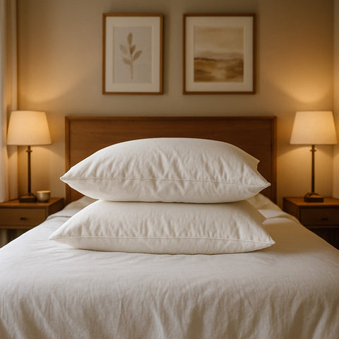 >Hotel Pillow Poly Down – 100% Soft Cotton – Size 60×80 cm