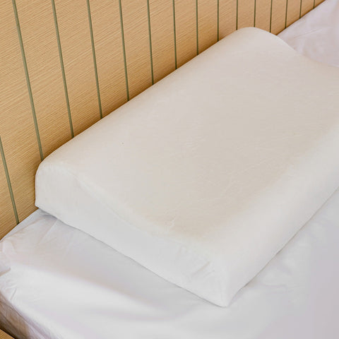 Contour memory foam pillow